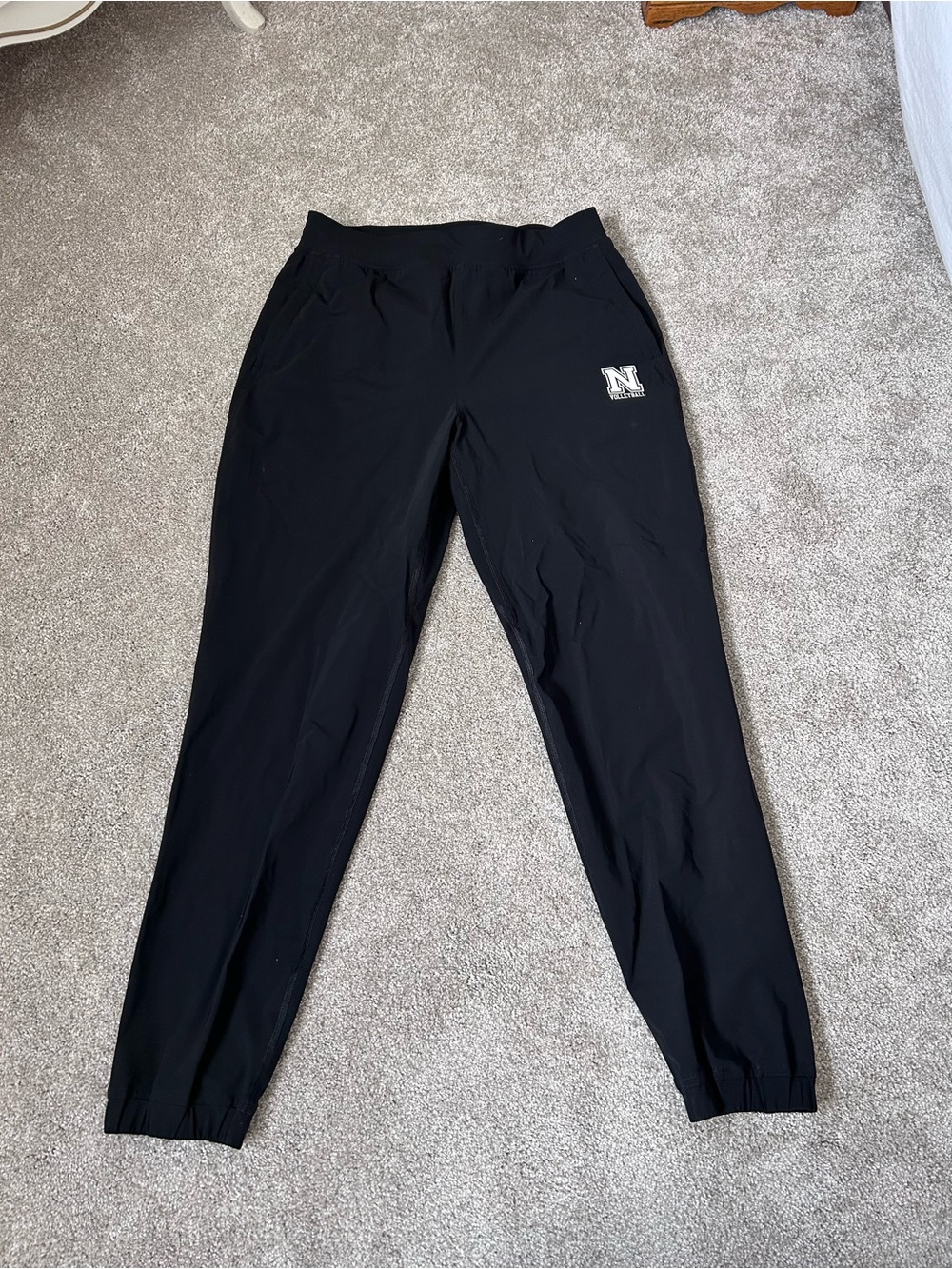 Lululemon Adapted State Jogger Black N Volleyball Graphic Athletic Pants Lounge